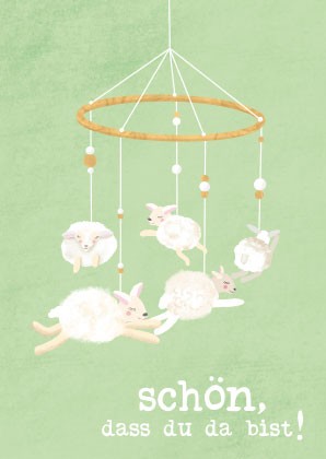 Postcard – Toni Starck – Sheepmobile