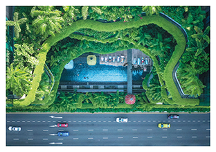 Postkarte - La Card - Highway Postkarte - La Card - Highway