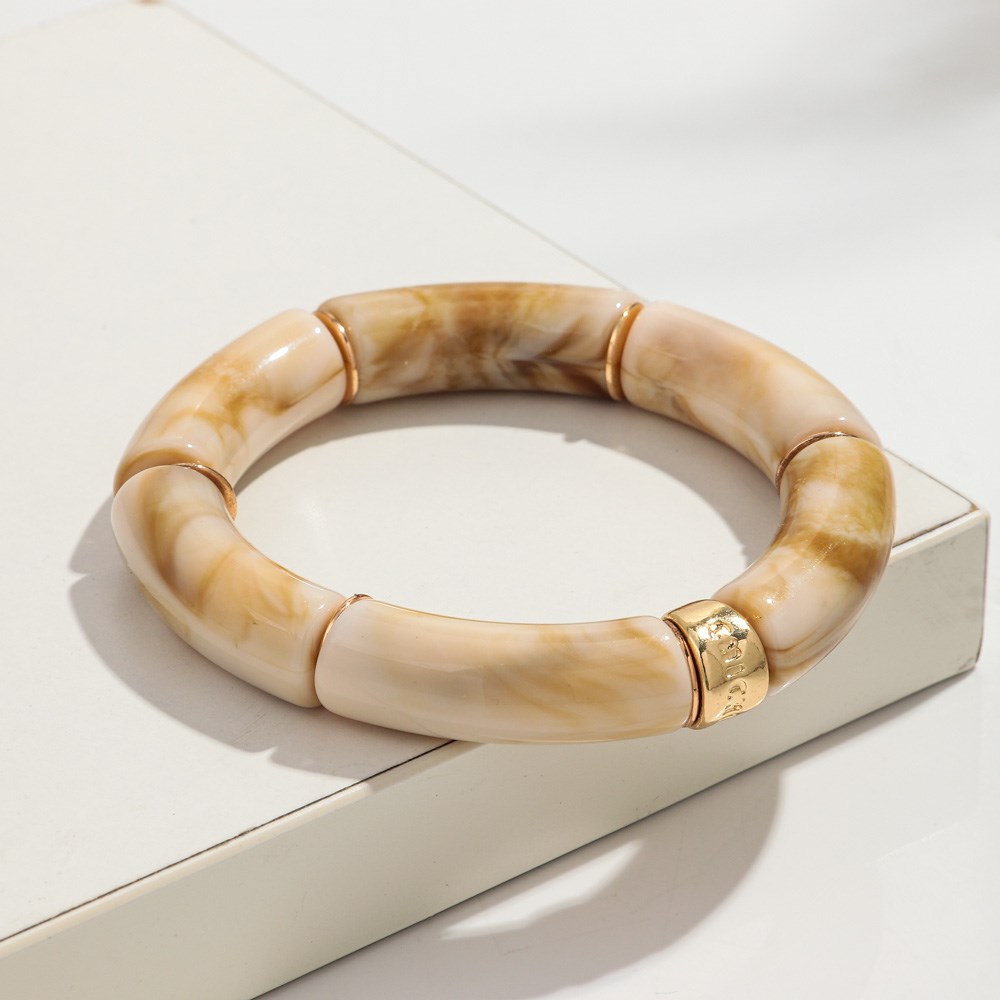 Happy Beads Armband caramel toffee Happy Beads Armband caramel toffee