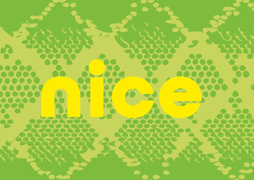 Postcard - happy wrong - nice