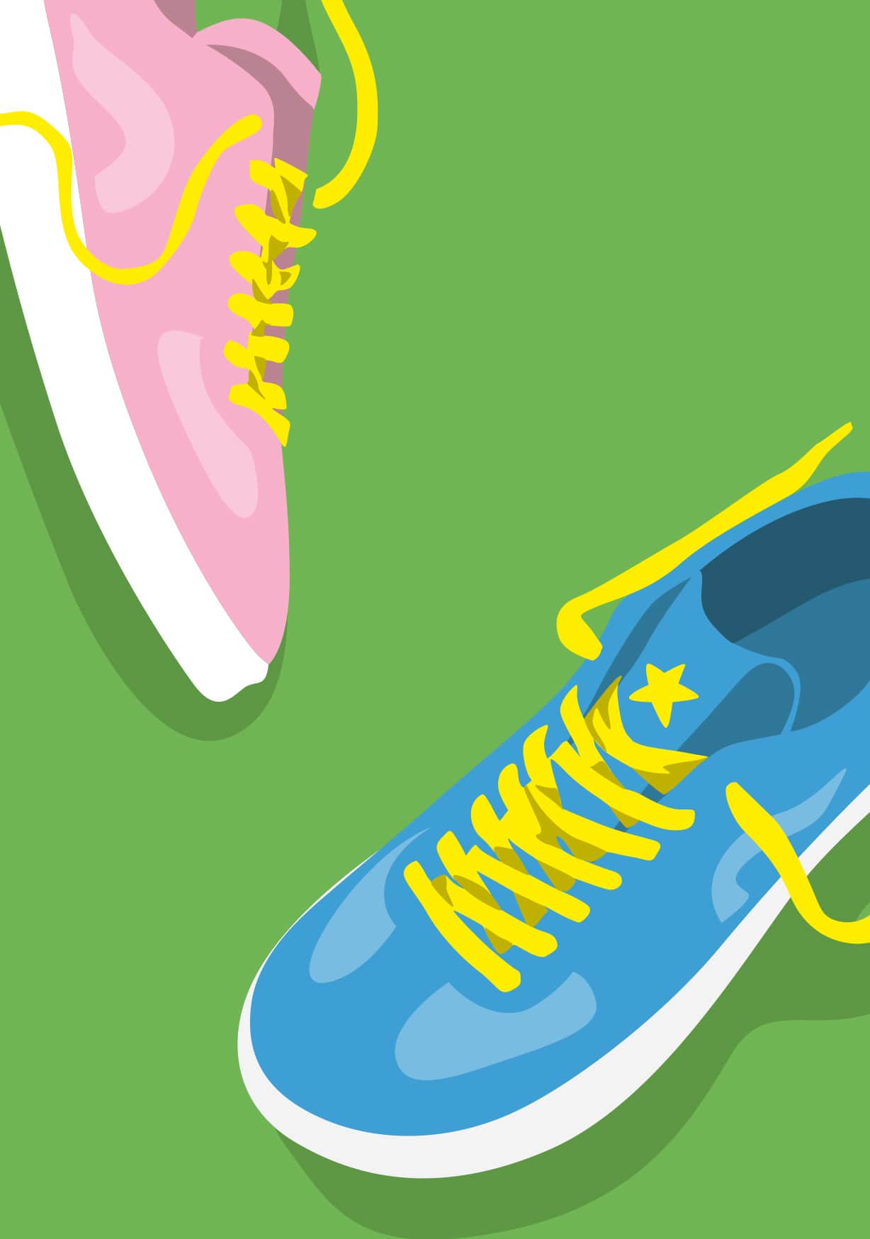 Postcard - sports - Sneakers