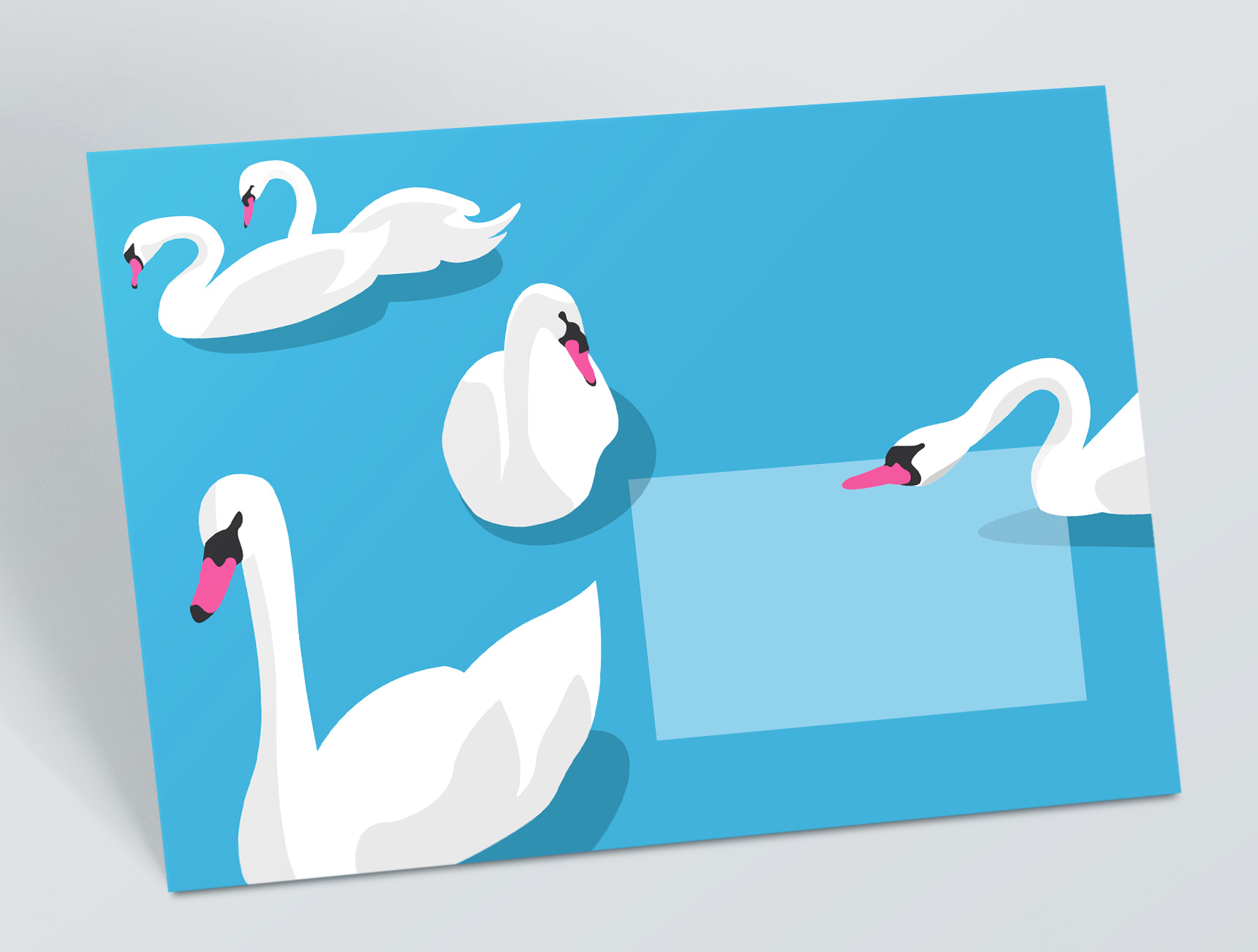 Envelope - crissXcross - Swans Envelope - crissXcross - Swans