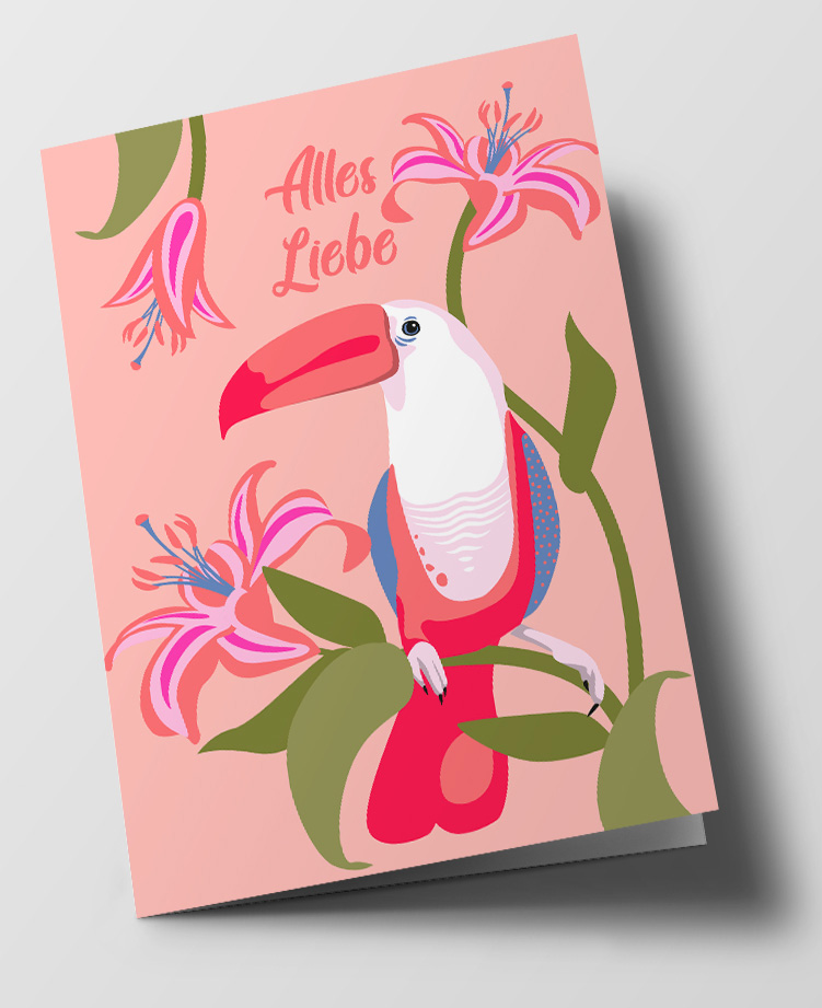 Doublecard C6 - happiness - Tucan