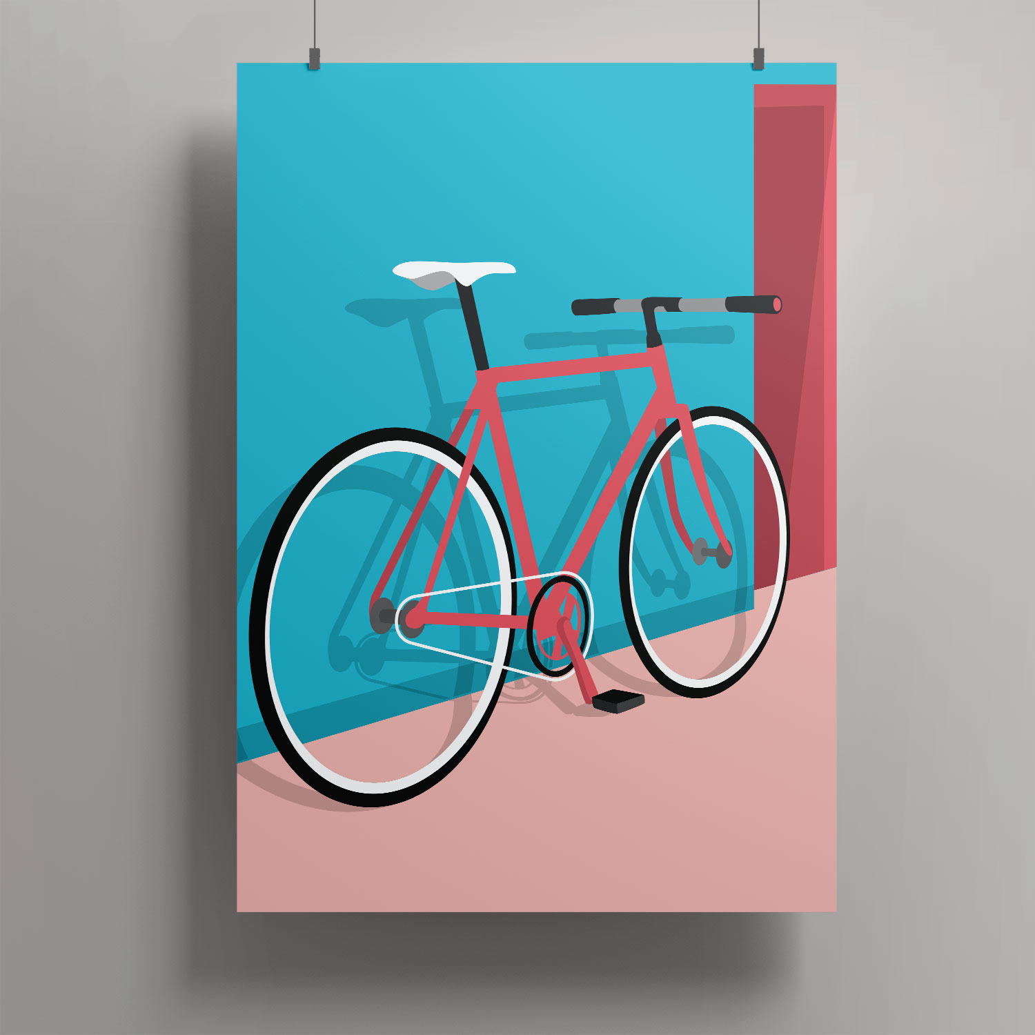 Artprint A3 - Fixie Artprint A3 - Fixie