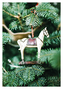 Postkarte - La Card - Horse pendant