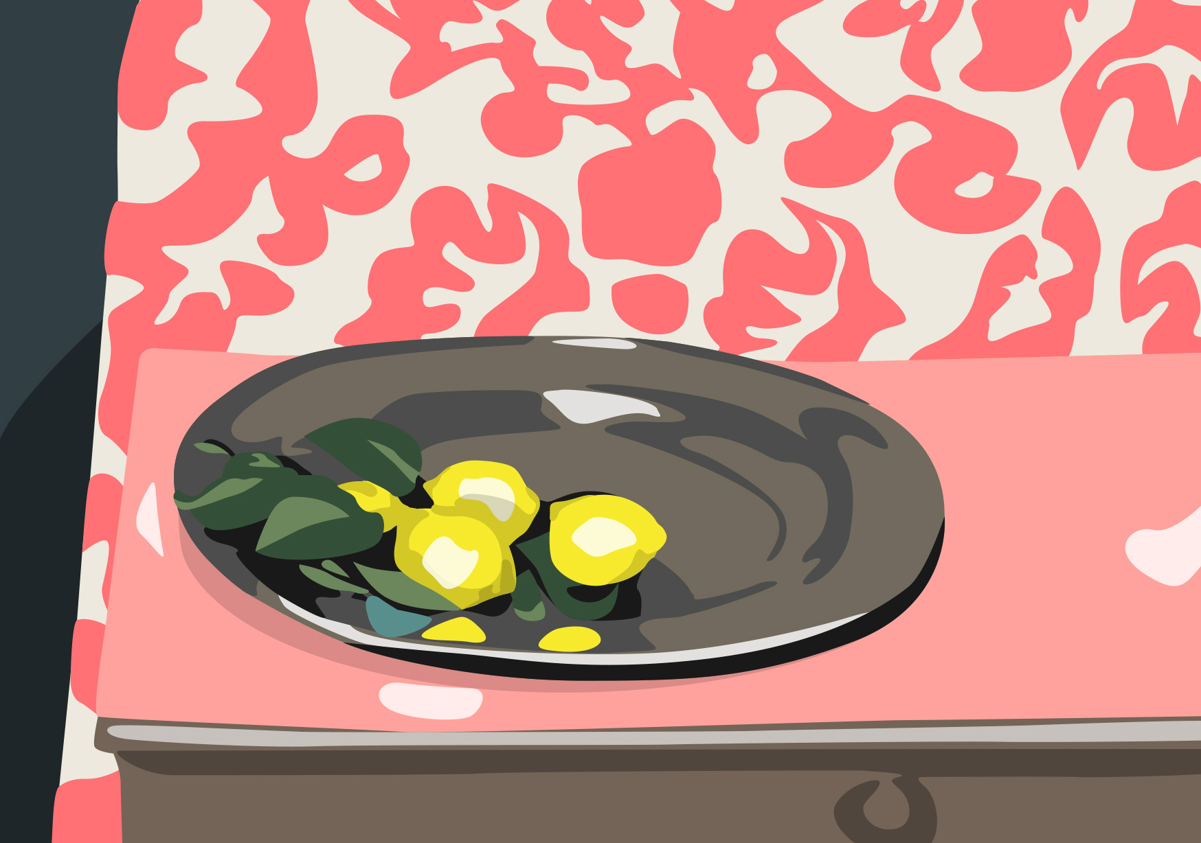 Postkarte - Museum Art - Lemons on a Pewter, Matisse Postkarte - Museum Art - Lemons on a Pewter, Matisse