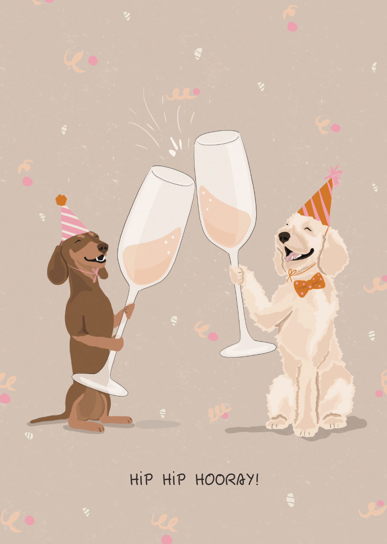 Postkarte - Alfie's Greetings - Cheers
