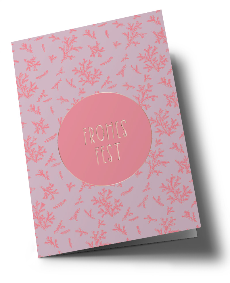 Doublecard C6 - Toni Starck - purple branches