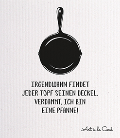 Spültuch - Pfanne