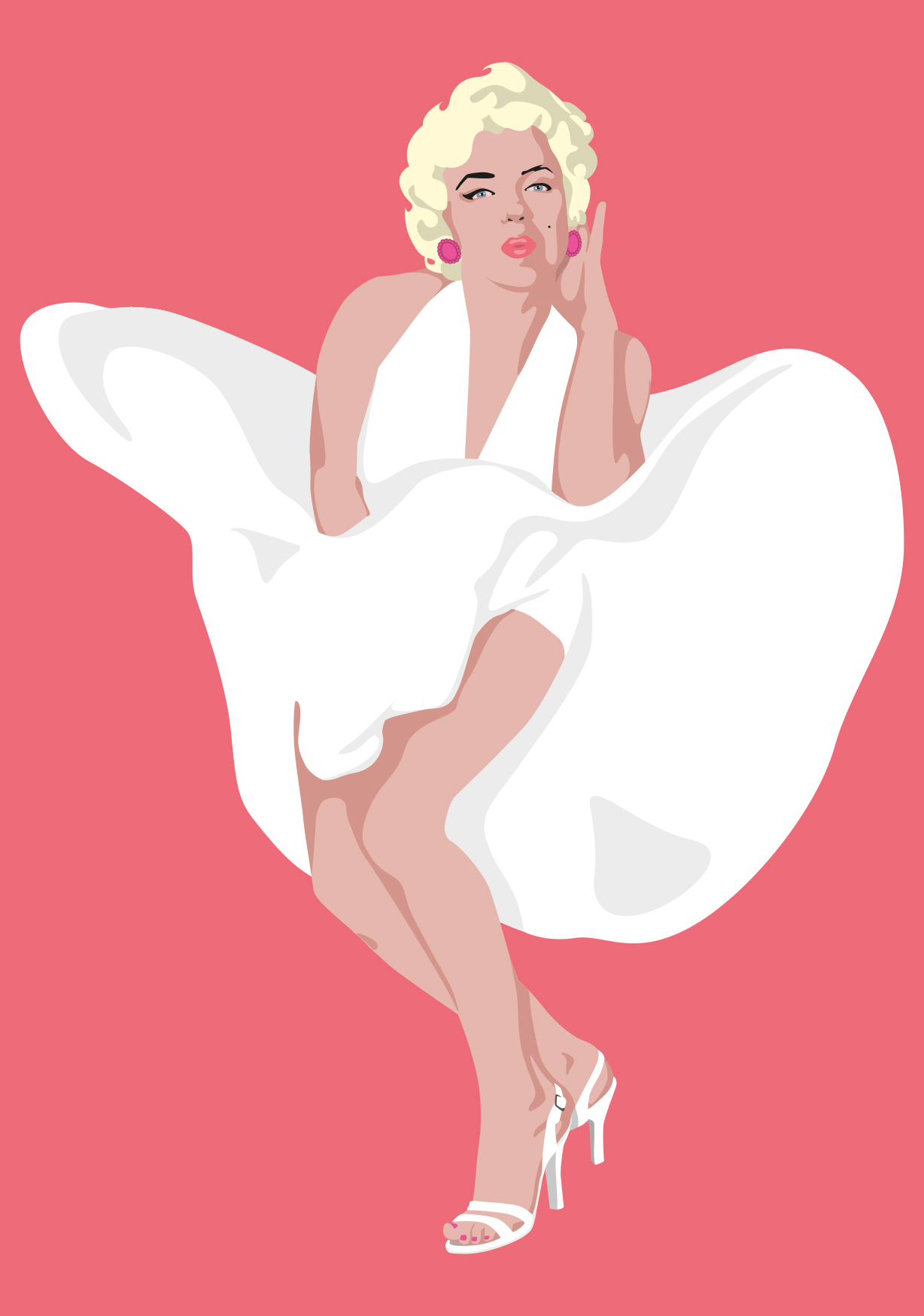 Postcard - pop art new generation - Sex star Postcard - pop art new generation - Sex star
