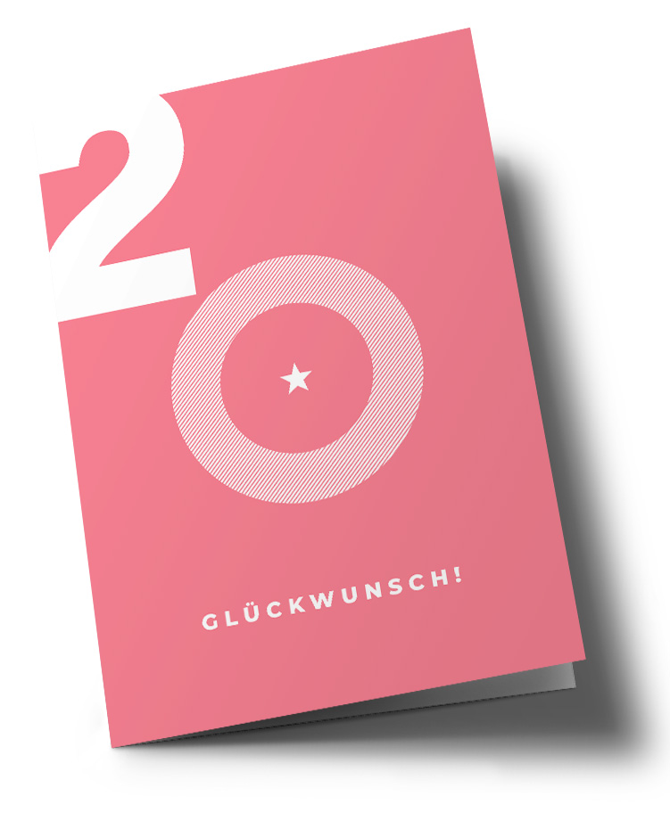 Doublecard C6 - typestyle - 20.ten
