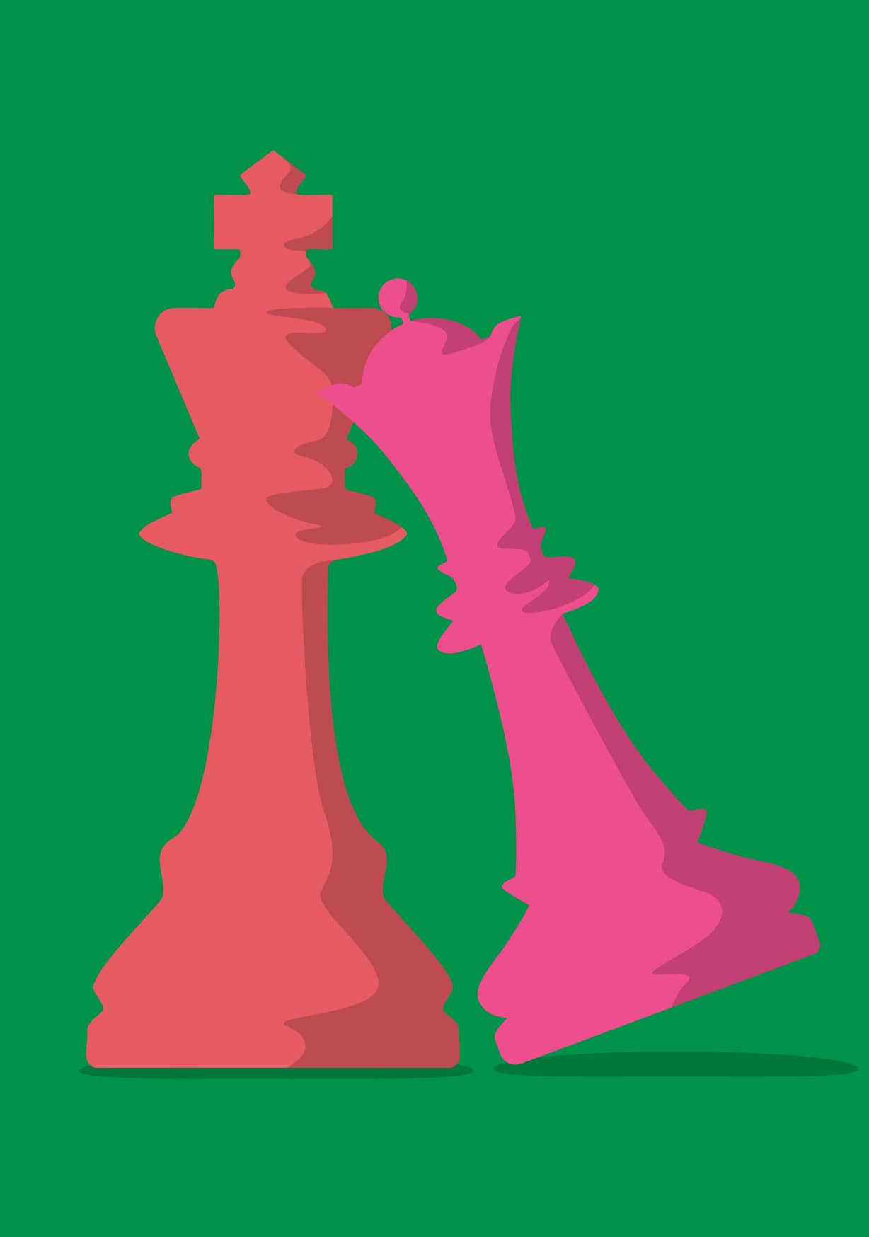 Postkarte - Design Classics - Schach