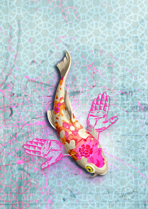 Postkarte - La Tack - koihands