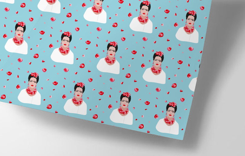 Gift wrapping paper - Frida Kahlo