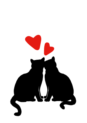 Postkarte - illi - Lupa und Kinta Postkarte - illi - Lupa und Kinta