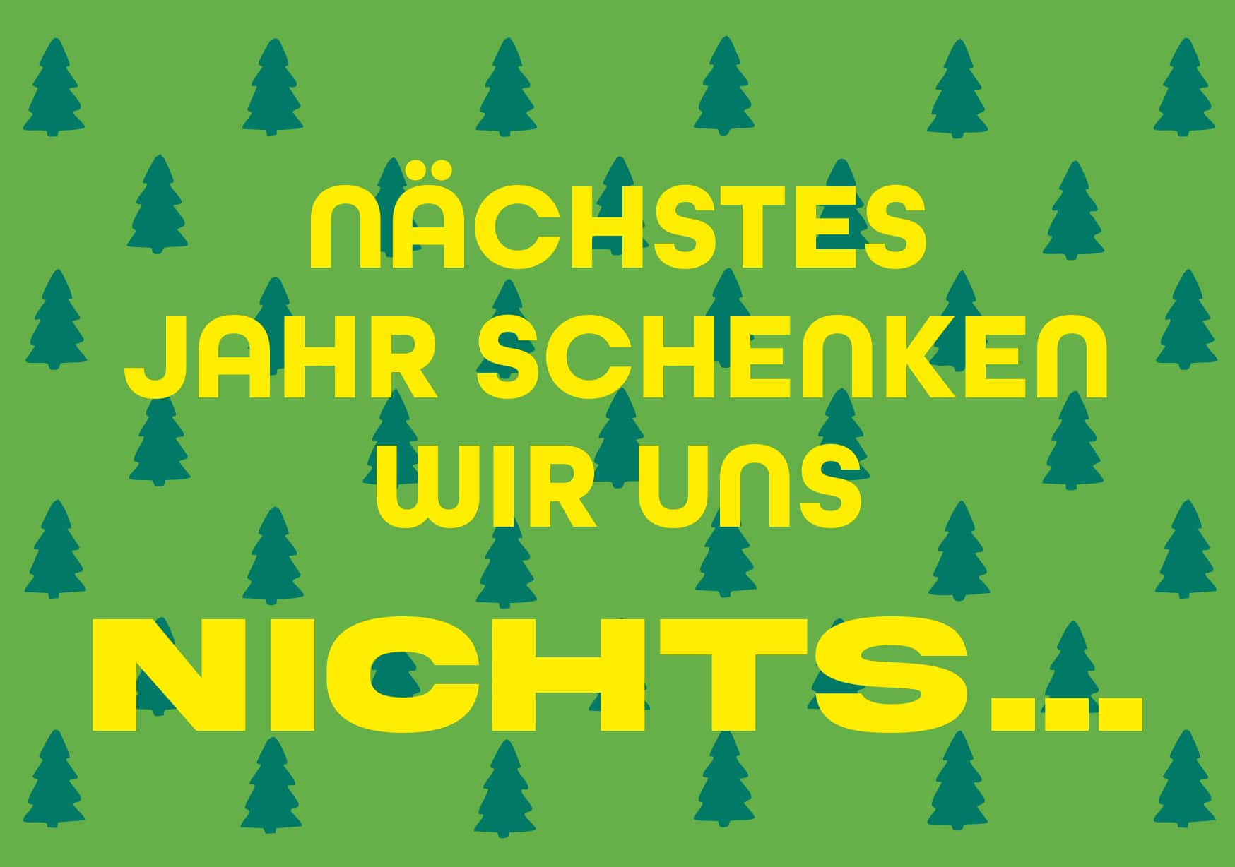 Postcard - luminous - No Gifts