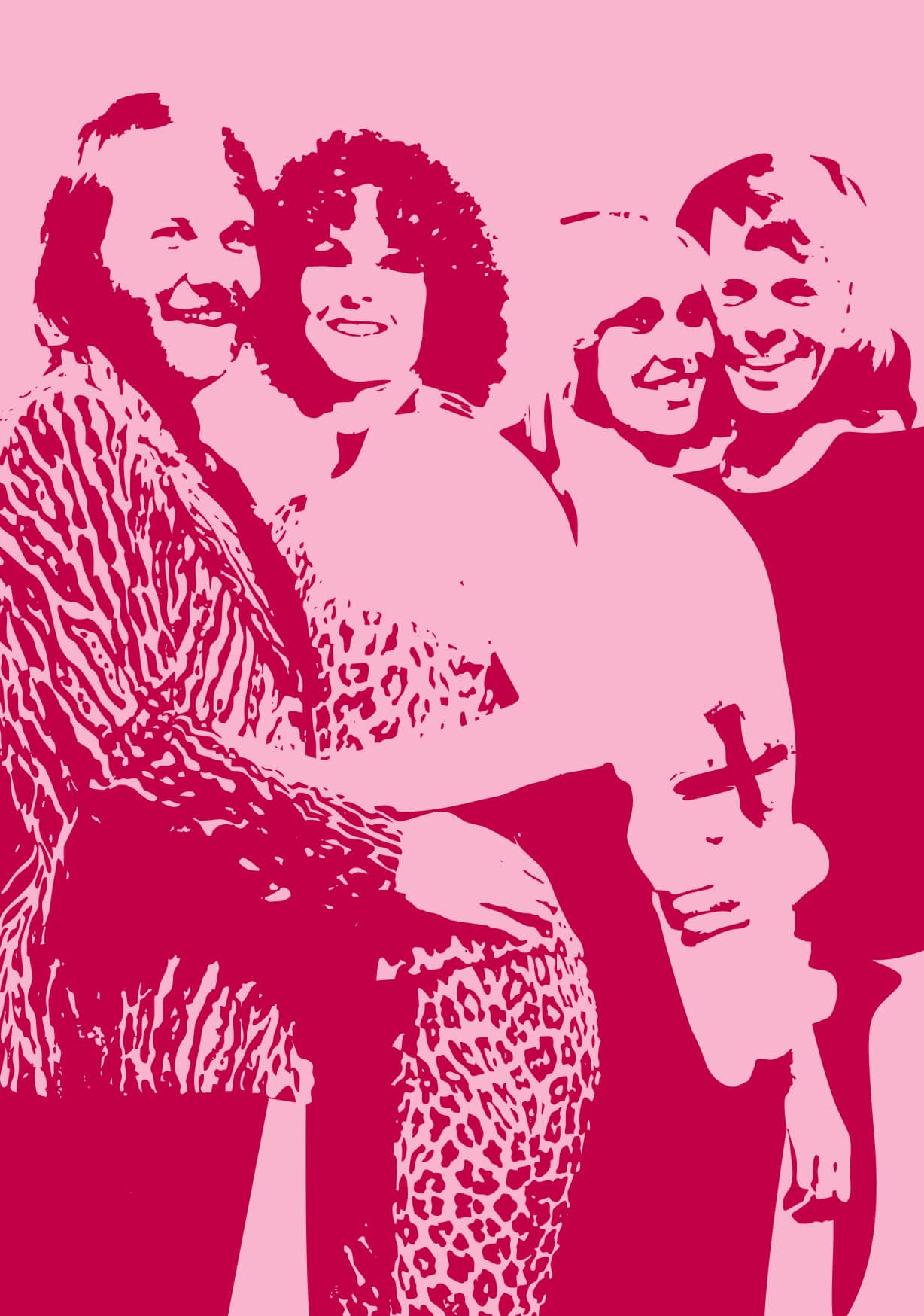 Postkarte - Djune - The Disco Quartet