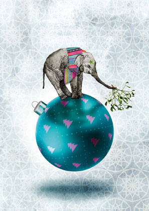 Postcard - La Tack - xmasFant