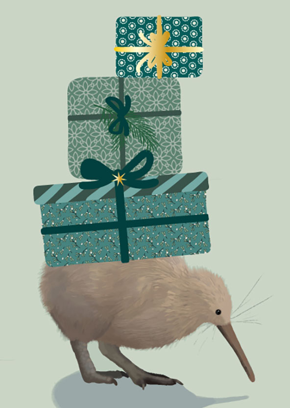 Postcard - Toni Starck - kiwi