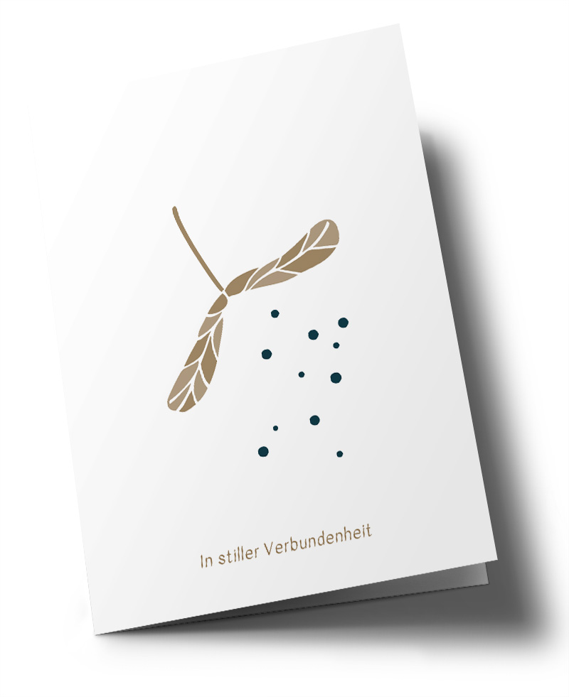 Doublecard C6 - familytree - In stiller Verbundenheit