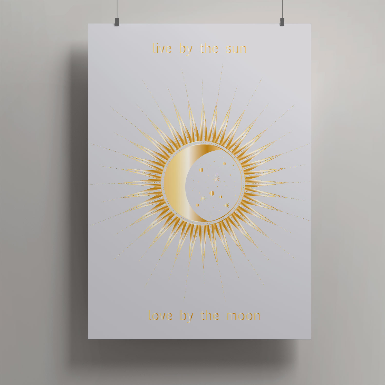 Artprint A4 - Toni Starck - Live by the sun