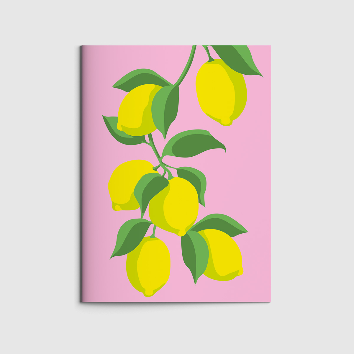 Booklet A6 - neonstyle - Lemons