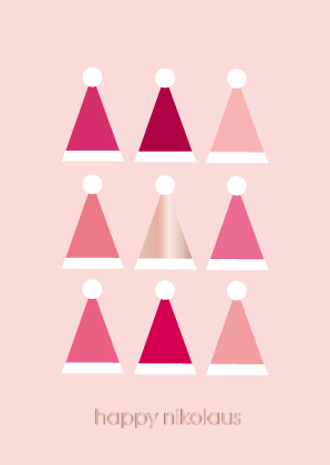 Postkarte - Toni Starck - Happy Nikolaus