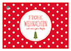 Geschenkanhänger - Weihnachten Punkte