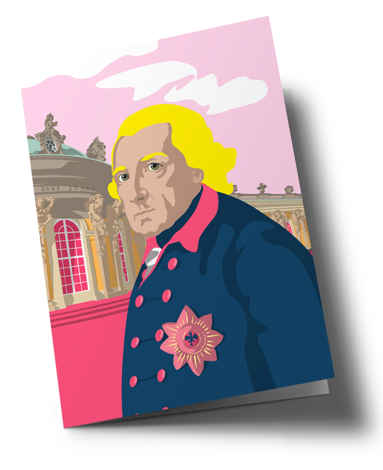 Folding Card – Bon Voyage – Old Fritz