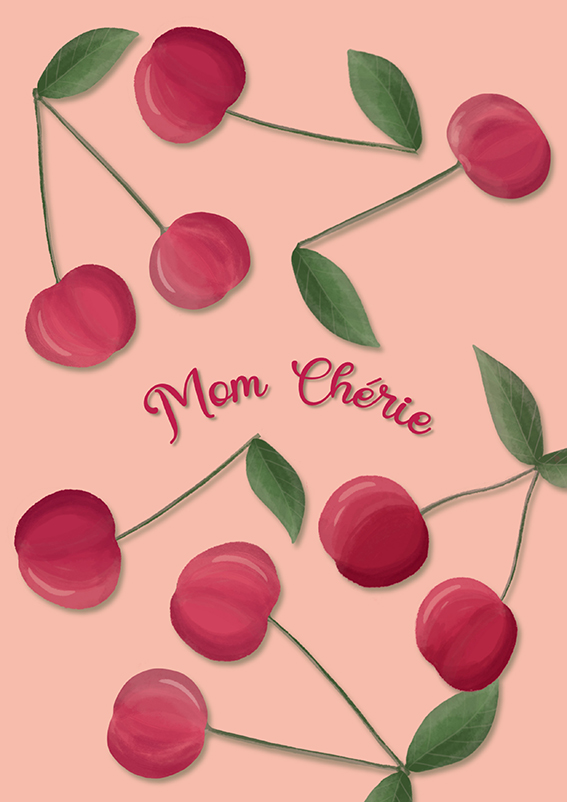 Postcard - Toni Starck - Mom Chérie