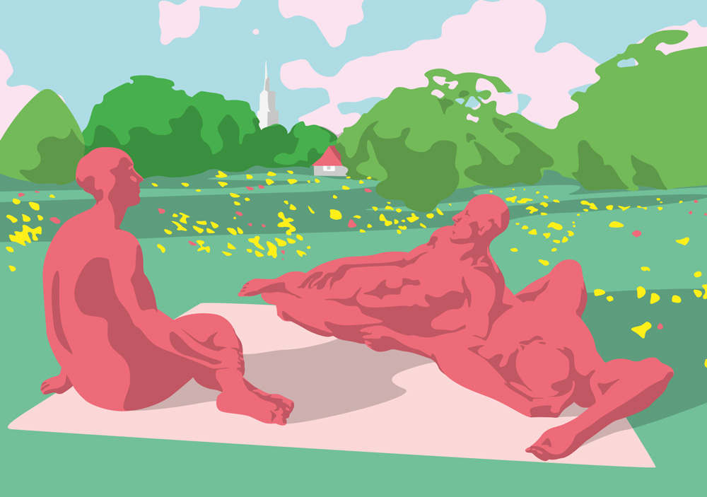 Postcard - Bon Voyage - Freundschaftsinsel Potsdam