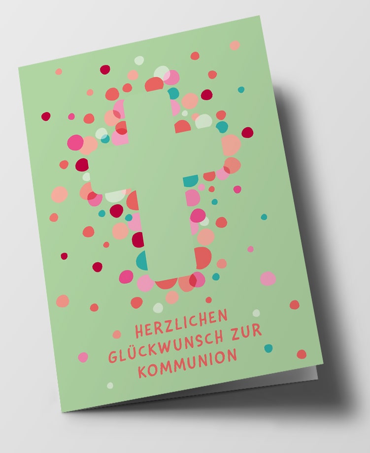Klappkarte C6 - nola - Kommunion