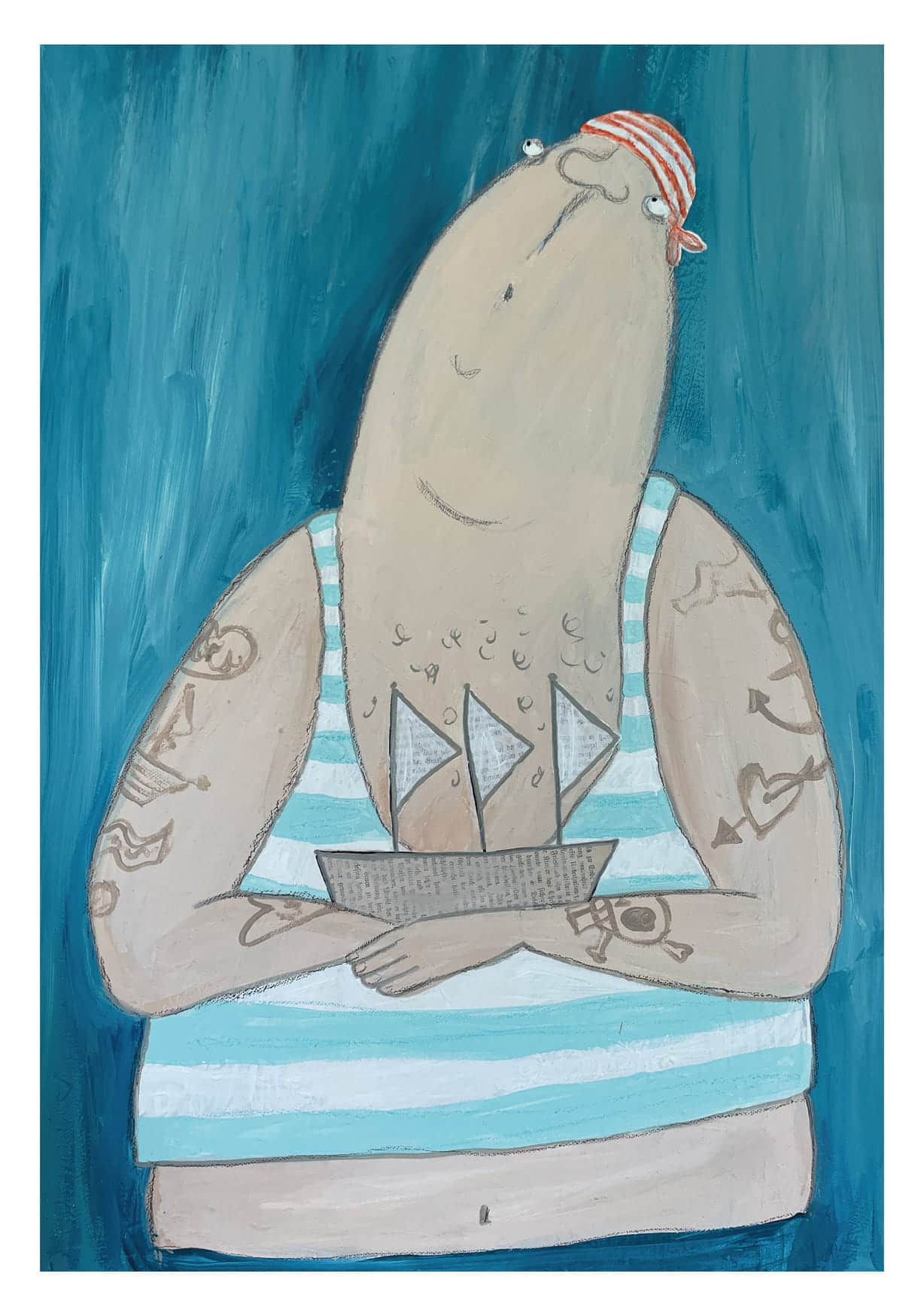 Postcard - kittiekatstudio - brama