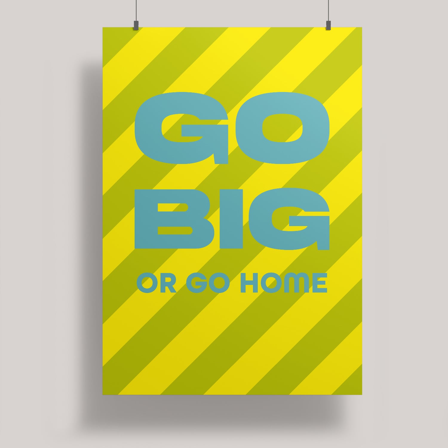 ArtPrint A4 - Modern Art - go big ArtPrint A4 - Modern Art - go big