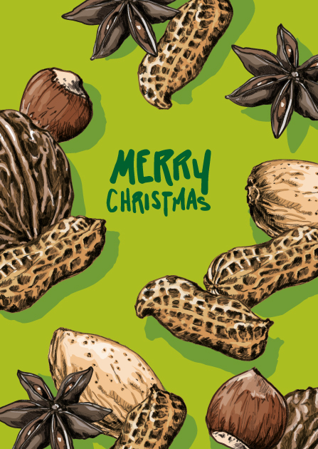 Postkarte - illi - NUNTO Merry Christmas