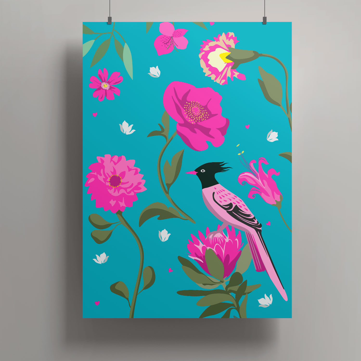 Artprint A3 - Pretty Bird