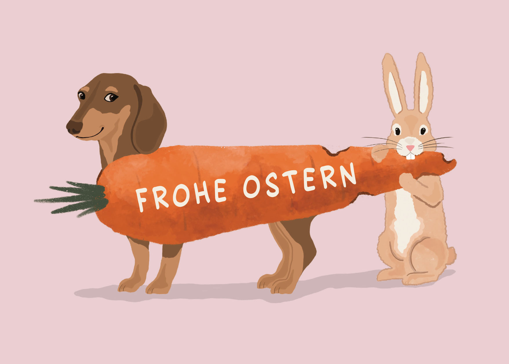Postkarte - Alfie's Greetings - Ostergrüße
