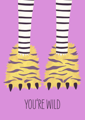 Postcard - Andrea Liesert - You're Wild