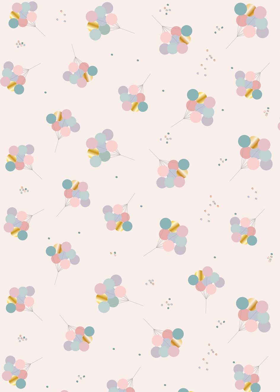 Wrapping paper - Toni Starck Pattern - Balloons