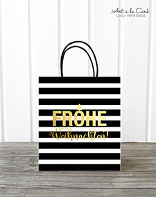 Geschenktüte Midi - Weihnachten, black Geschenktüte Midi - Weihnachten, black