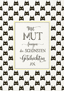 Postkarte - La Card - Mut