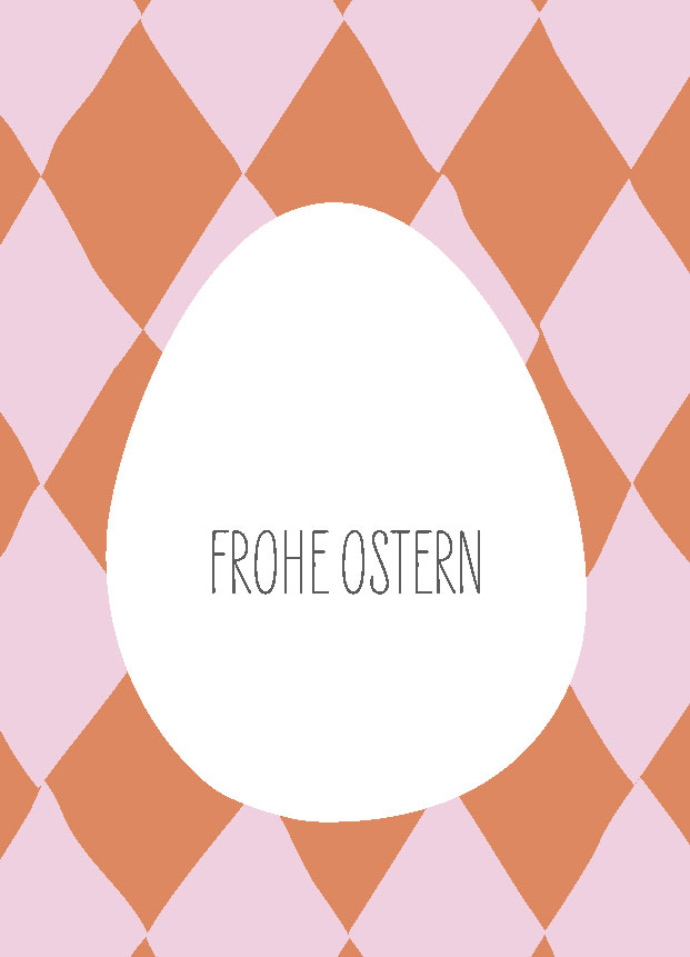 Postkarte - andrea liesert - FROHE OSTERN