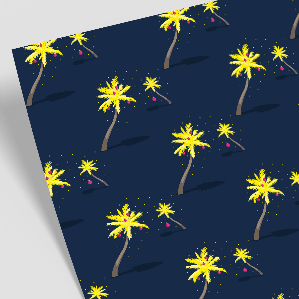 Wrapping paper - Crossover - Palms