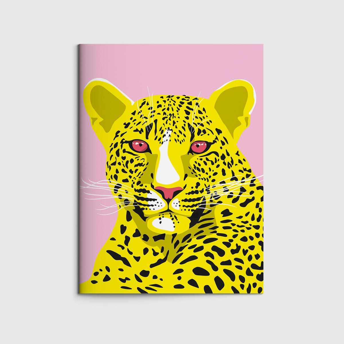A6 Notebook - neonstyle - Leopard