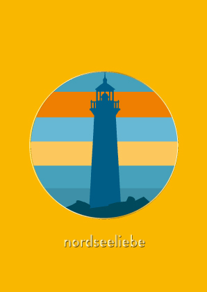 Postcard – Toni Starck – Love of the North Sea