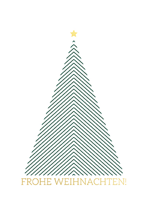 Postkarte - La Card - Dreiecksbaum Postkarte - La Card - Dreiecksbaum