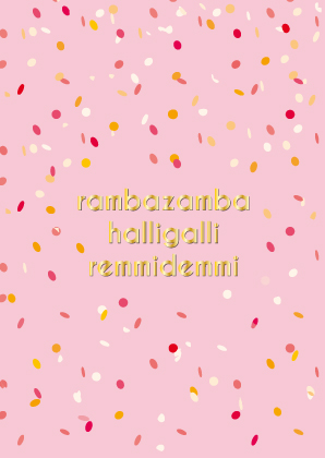 Postcard - Toni Starck - Rambazamba