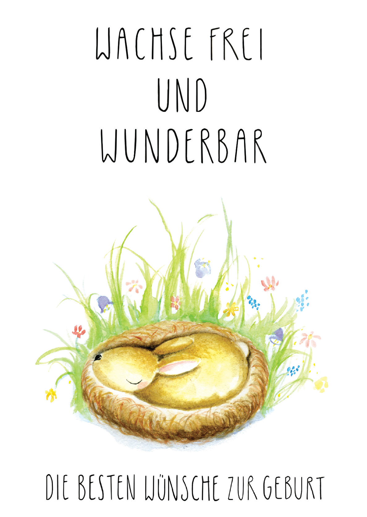 Doublecard C6 - Tabea Güttner - Wachse frei und wunderbar Doublecard C6 - Tabea Güttner - Wachse frei und wunderbar