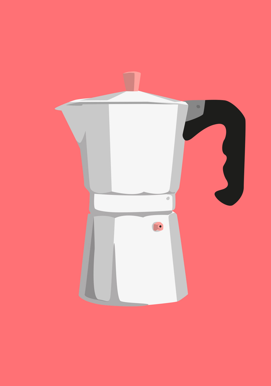 Postcard - Design Classics - Espresso Maker