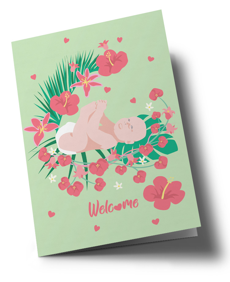 Doublecard C6 - happiness - Welcome Doublecard C6 - happiness - Welcome